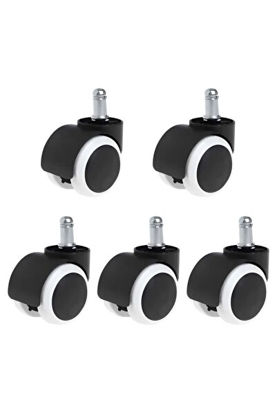 DacEnergy Roata, set de 5 buc., negru/alb, ROATA TYP 2