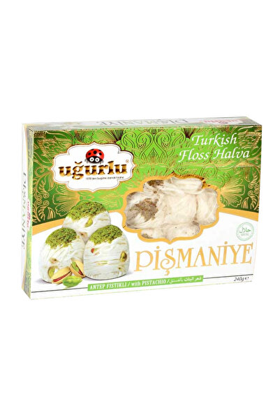 Uğurlu Πισταμάνι με Φιστίκια 240γρ – Παραδοσιακό Τουρκικό Επιδόρπιο, Μαλλιά τ...