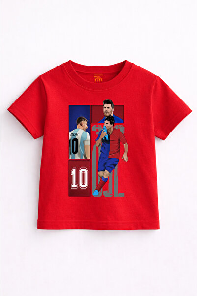 Rabona Fashion تي شيرت أوريجين تو غلوري 10 – تي شيرت كبير الحجم للأطفال من Bi...