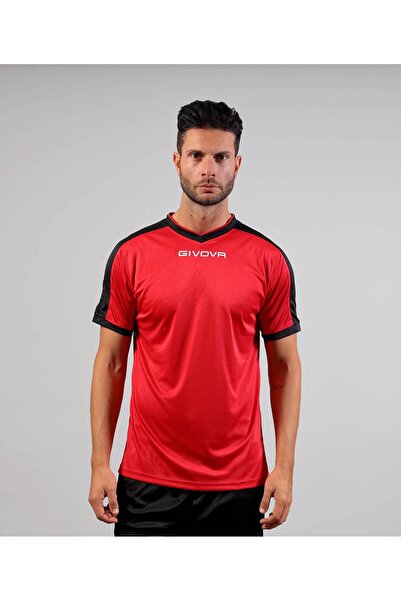 Givova Tricou sport unisex Revolution, Rosu / Negru