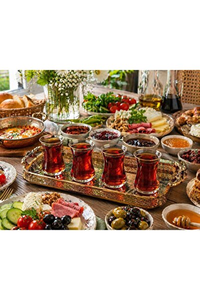 DECORS CENTER HEYBELİ ÇAY BARDAĞI