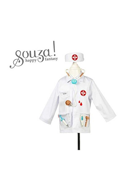 Souza! Souza Doctor Costume Set - Ages 4-7 (104-122 cm)