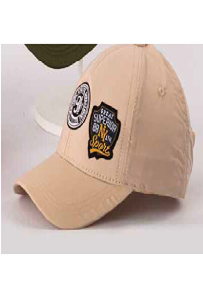 Kitti قبعة للأولاد من 5-8 سنوات مع علامة منسوجة عليها