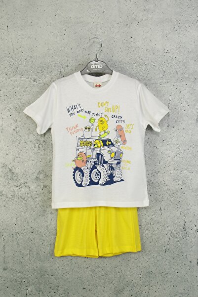 DMB BOYS & GIRLS Boy's Cotton Combed Shorts Set