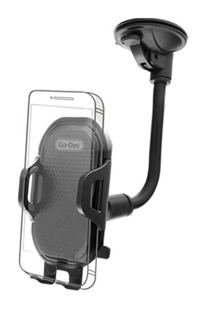 Go-Des حامل هاتف للسيارة 2 في 1 طراز GD-HD651S |   حامل بكوب شفط وفتحة تهوية