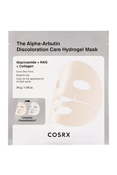 Cosrx Hydrogelová maska Alpha-Arbutin pro péči o pleť s pigmentovými skvrnami...