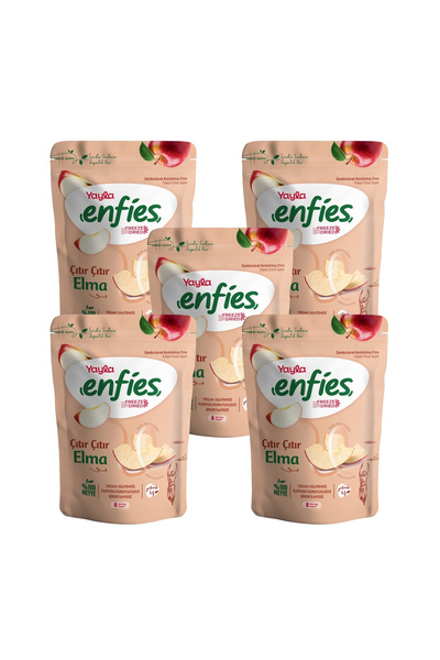 Yayla Enfies Freeze Dried Elma 15 g x5