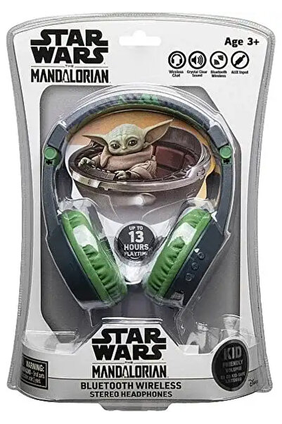 Volkano Star Wars Mandalorıan Bluetooth Kulaklık Mikrofonlu Kablosuz Çocuk Ku...