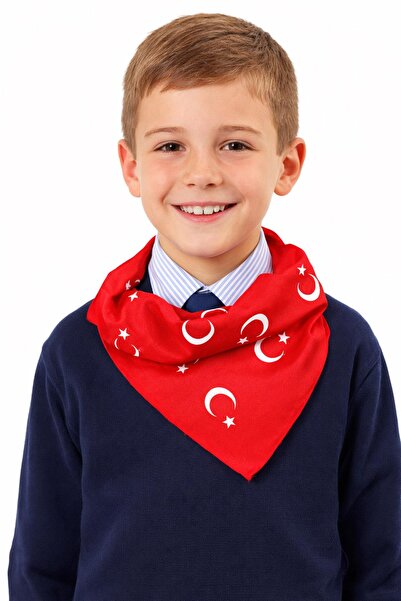 New Obsessions Κόκκινο Αστέρι Ημέρας Τουρκίας Φουλάρι Μπαντάνα με Τουρκική Ση...