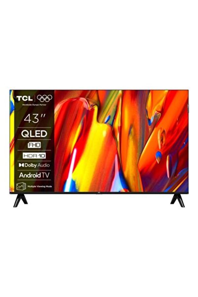 TCL Τηλεόραση QLED 109 εκ. (43 ") 43V5C, Full HD, Smart TV, WiFi, CI+