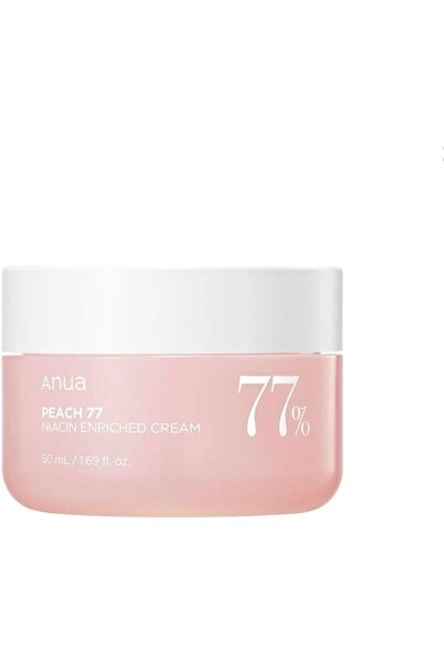 ANUA PEACH 77 KRÉM OBOHACENÝ NIACINEM 50ml - Hydratační a rozjasňující pleťov...
