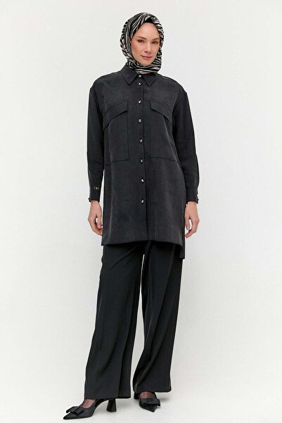 Setrms Çift Cepli Oversize Tunik