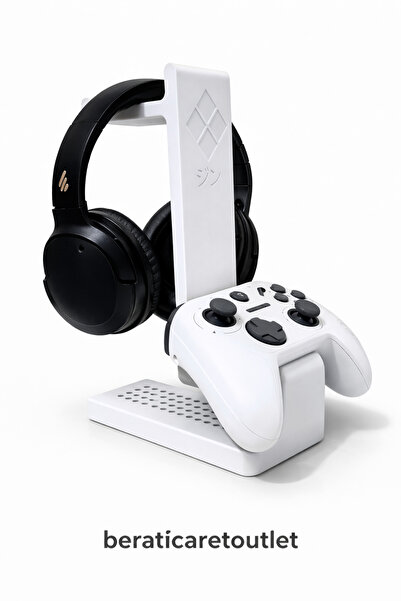 BERA3D Gamer Kulaklık Standı ve Gamepad Tutucu – Xbox & PlayStation Uyumlu Ma...