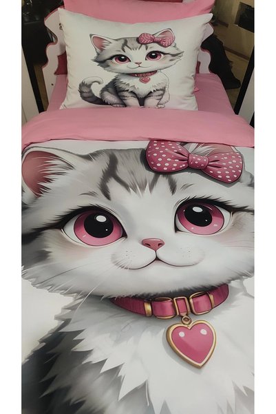 AYBERK HOME TEXTİLE Ayberk Home 5D Digital Printed Young Room Duvet Cover Set 100% Cotton
