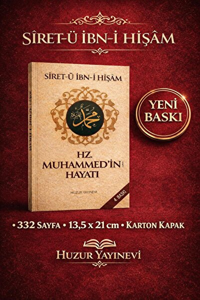 Huzur Yayınevi Hz. Muhammed’in Hayatı (S.A.V) (2026 baskı)