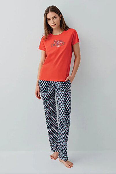 Pierre Cardin ΓΥΝΑΙΚΕΙΟ ΣΕΤ ΠΙΤΖΑΜΑΣ ΑΠΟ ΒΑΜΒΑΚΙ MODAL ΜΕ ΚΟΝΤΟ ΜΑΝΙΚΙ ΚΑΙ ΛΟ...