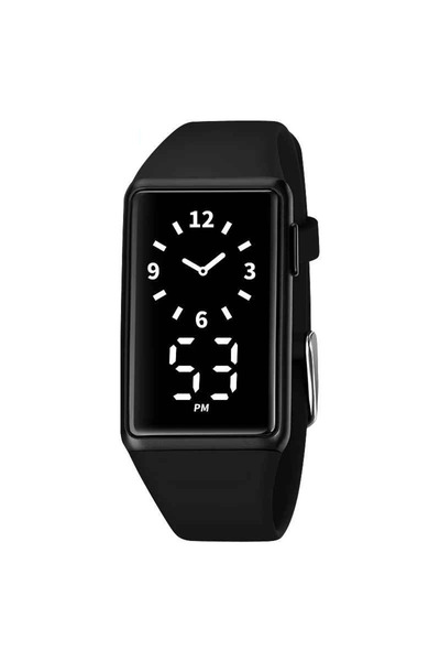 Skmei 1972 Καθημερινό Ψηφιακό Ρολόι – Ορθογώνιο, Σιλικόνης, LED, Ημερολόγιο, ...