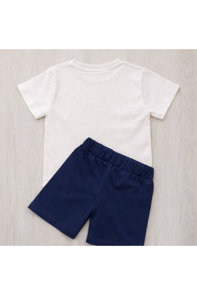 kr kids Boy's Houston Printed Shorts Set