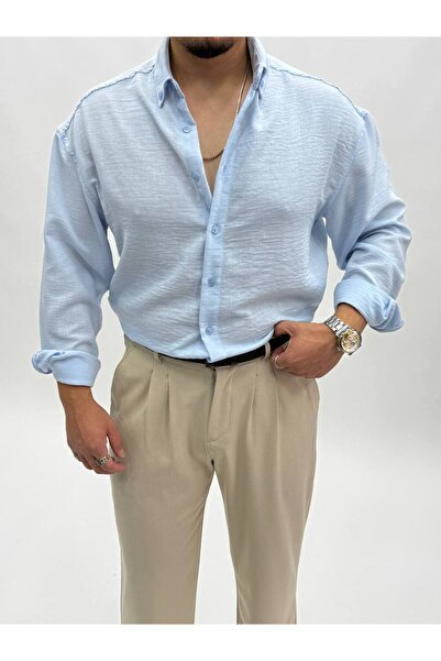 BYATA MENS STYLE Erkek Yazlık Keten Gömlek