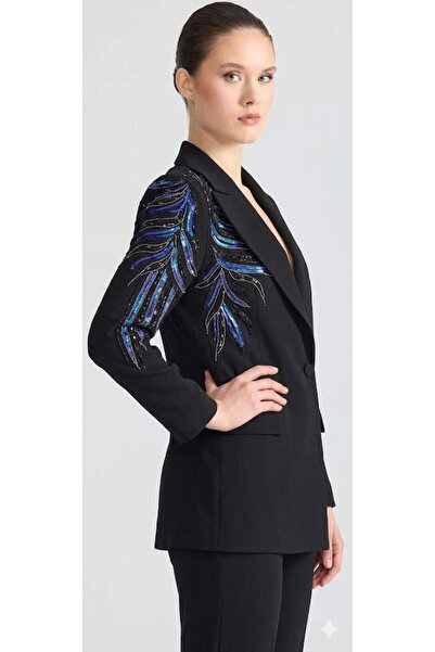 CLIO Kollari Pul Sequin Crepe Suit