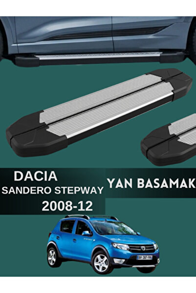 Yerli DACIA SANDERO STEPWAY 2012-2020 MODEL UYUMLU ARAÇ YAN BASAMAK