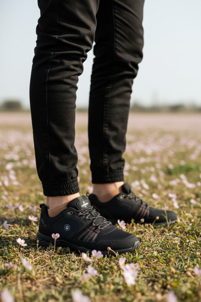 lumberjack MN-1364 Μαύρα Ανδρικά Άνετα Παπούτσια Sneaker για Καθημερινή Χρήση