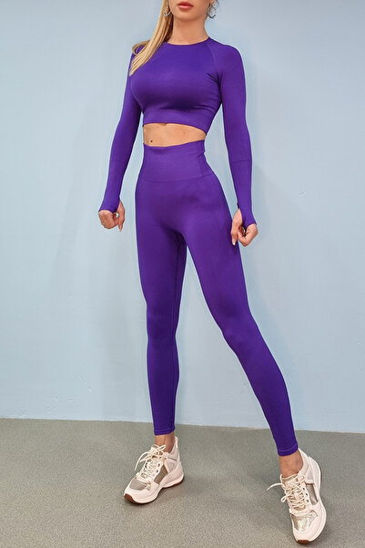 FashionForYou Κομπλέου Φίτνες Μόργκαν, Μοβ