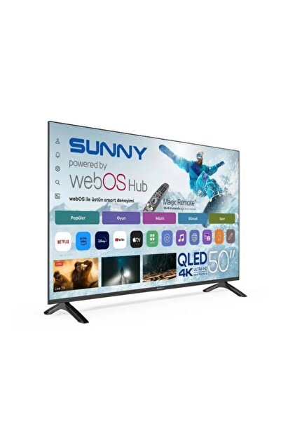 Sunny SN50QUPRL-W02M 50" WEBOS 4K SMART ULTRA HD LED TV