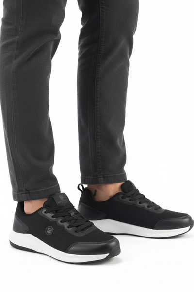 lumberjack MR-9977 Μαύρα Unisex Άνετα Καθημερινά Παπούτσια Sneaker