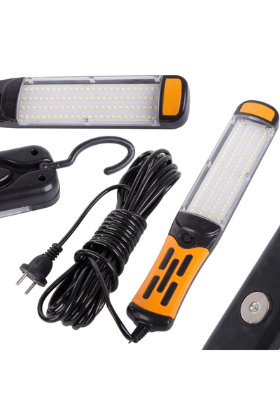 CN Φωτιστικό εργασίας 60 COB LED, μαγνητική βάση, γάντζος, καλώδιο 8 μ., πορτ...