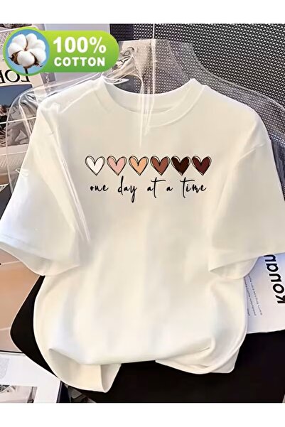 yombaa Μπλουζάκι με στάμπα. Κοντομάνικο καλοκαιρινό & ανοιξιάτικο casual τοπ,...