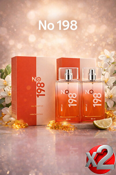 Bargello NO.198 KADIN PARFÜM 50 ml EDP-x2(2ADET)