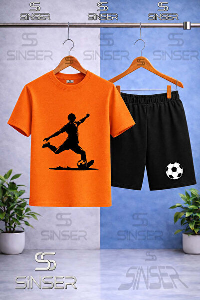 SS SİNSER Παιδικό μπλουζάκι με στάμπα FOOTBALL PLAYER SUT ATAN SIYAZ με λαιμό...