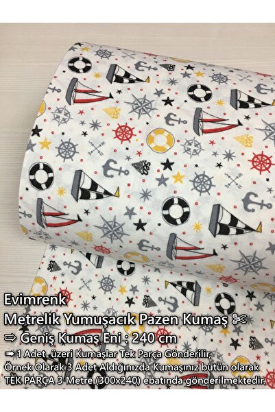 Renk Tekstil Desenli Pazen Yumuşacık Pamuk Metrelik Kumaş - Bebek - Nevresim ...