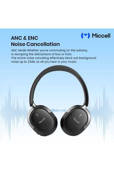 miccell B-19 ANC NOISE CANCELLING HEADPHOES