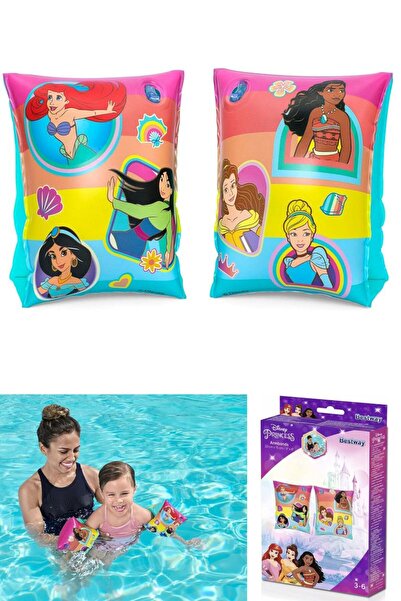BESTWAY Disney Prenses Çocuk Şişme Kolluk Deniz Plaj Yüzme Kolluğu
