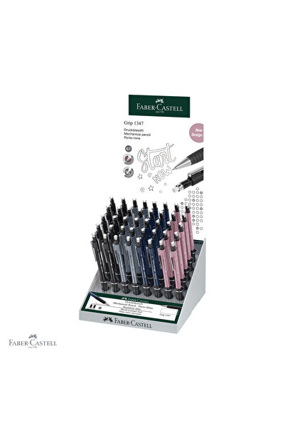 Faber Castell Expunere a 40 de creioane mecanice Faber-Castell Grip 1347 Urba...
