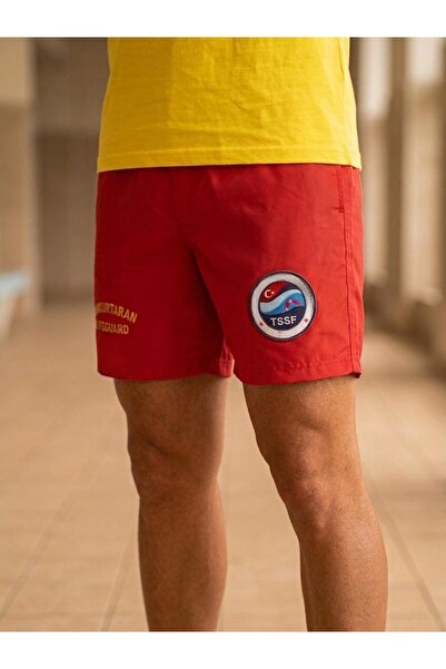 Lifeguard Profesyonel Cankurtaran Şortu Tssf Logolu/ Nakışlı