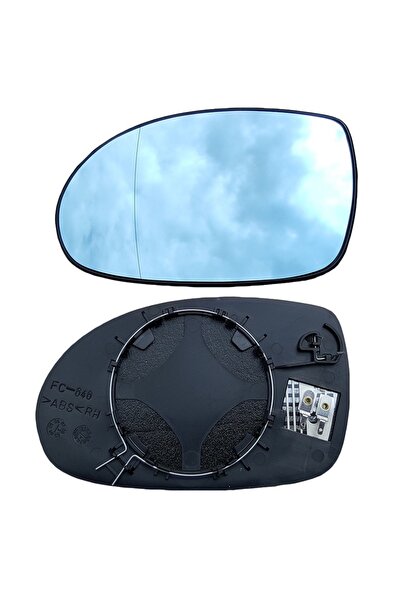 OEM Sticla oglinda, Stanga, Am Citroen C5 2001-2008, Incalzita, Argintiu/Negru