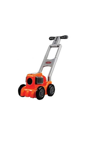 NiceKids Orange soap bubble lawn mower with refills