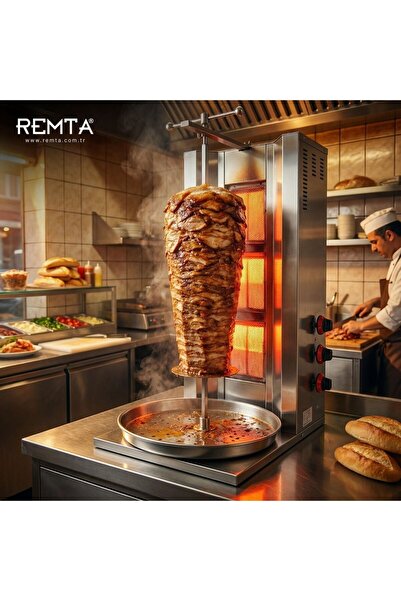 Remta 3 Radyanlı Döner Ocağı Gazlı Ce Belgeli D06