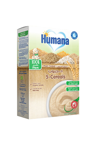 Humana Organic 5- Cereals(Milk-Free)200G