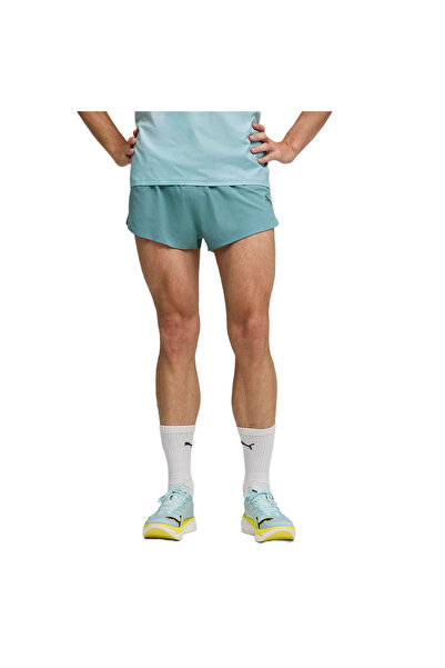 Puma Lightspeed Uw 2 Split Erkek Mavi Koşu Şort 52843646