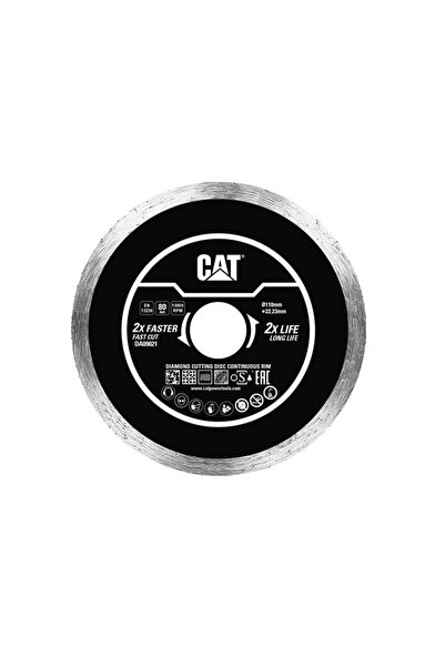 Cat Δίσκος διαμαντιού, συνεχούς διαμόρφωσης CAT, 110 χιλιοστά, Διάμετρος οπής...