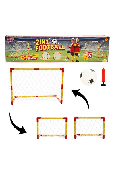 Rising Sports 2in1 Sarı Kırmızı Futbol Seti