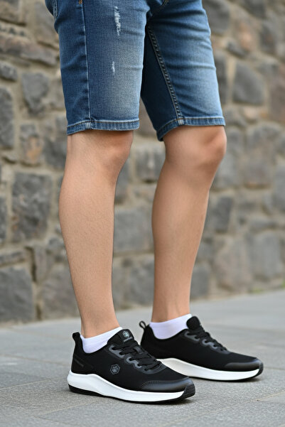 lumberjack MR-1683 Μαύρα Unisex Άνετα Καθημερινά Αθλητικά Παπούτσια