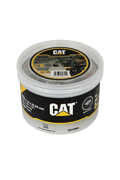 Cat Σετ 50 τεμαχίων δίσκων κοπής μετάλλου και ανοξείδωτου χάλυβα CAT, Ø115 x ...
