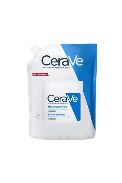 CeraVe كريم مرطب قابل لإعادة التعبئة 454 جرام