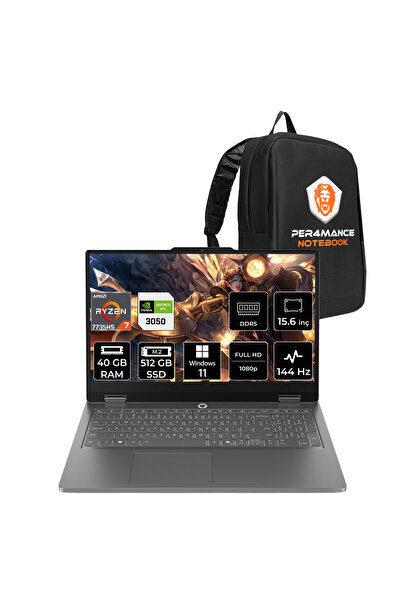 LENOVO LOQ Essential R7 7735HS 40GB 512GB SSD RTX3050/6GB 65W 15.6" FHD 144Hz...