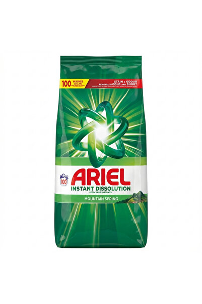 Ariel Μάουντεν Σπρινγκ, αυτόματο απορρυπαντικό ρούχων, σε σκόνη, 100 πλύσεις,...